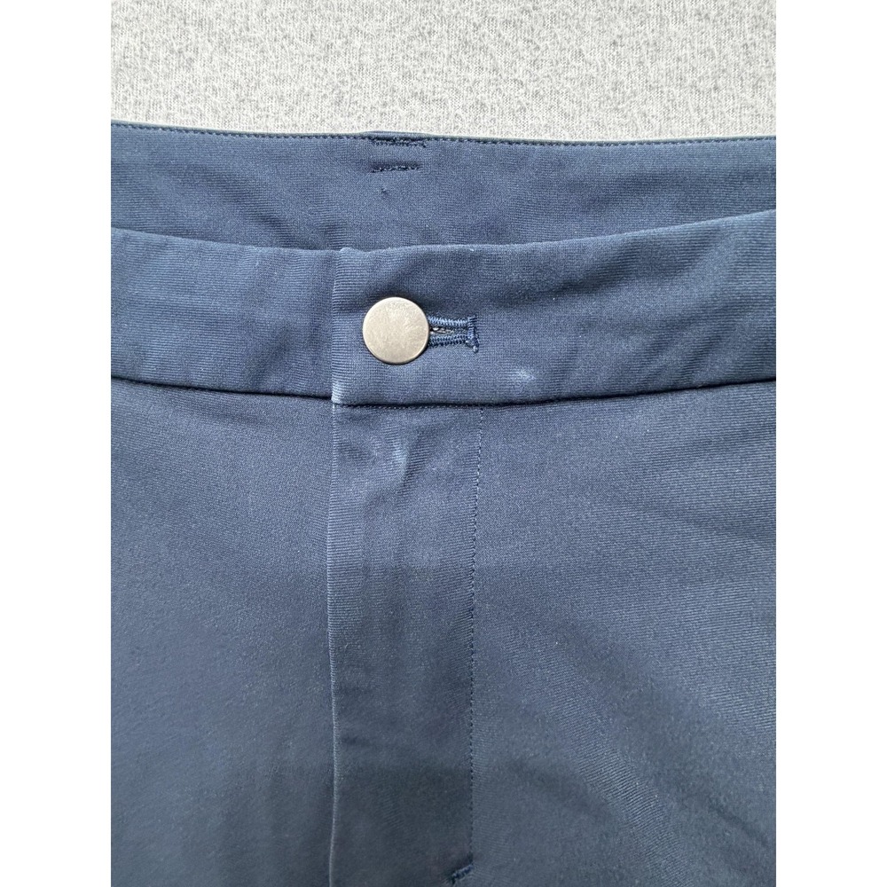 Lululemon Pants Mens 32 Blue Stretch Microfiber Chino Slim Tapered Casual - Picture 6 of 10